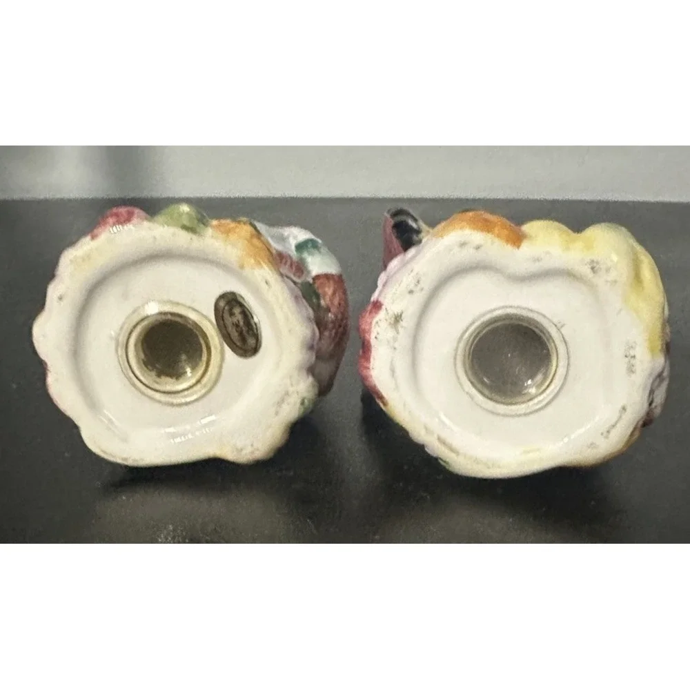 Thanksgiving Mr & Mrs Tom Turkey Ceramic Salt & Pepper Shakers